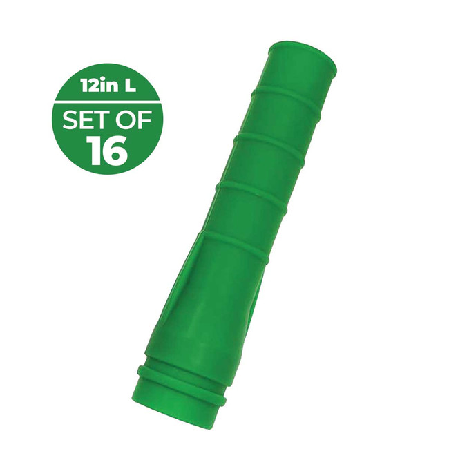 Mammoth Dryer Trunks, 12in L, Set of 16, Green
