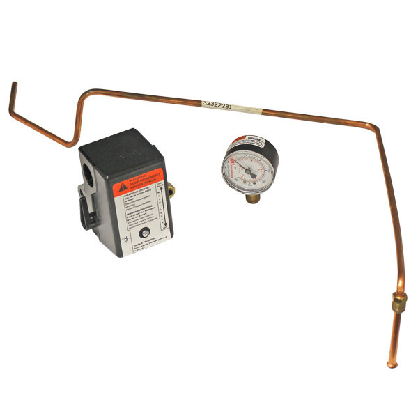 Pressure Switch Kit with Gauge for 2475N5, Ingersoll Rand IR-38471561