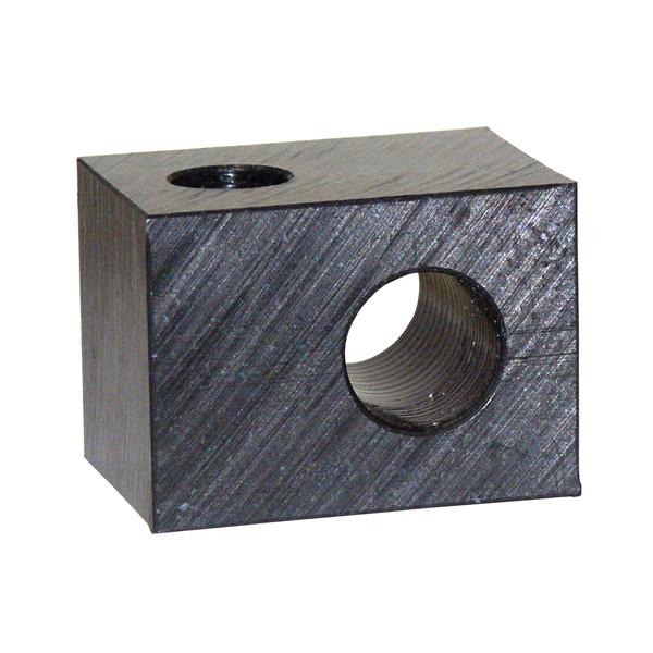 UHMW Bearing Block for Hanna Mitter HMB200, 1in x 3/4in Bore