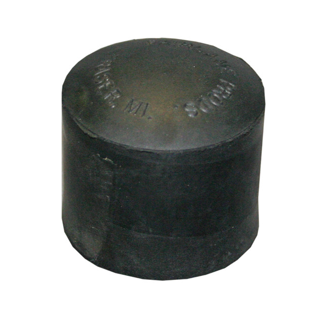 Rubber Stop for 5/8-11in Rod Thread, 1-3/4in O.D. x 1-5/8 L