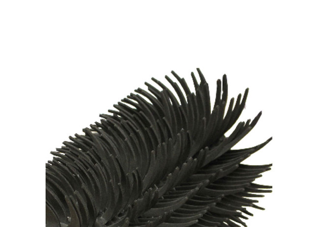 Ninja Brush, 96in L x 12in O.D. 4-Bolt Flange Style, Passenger Side