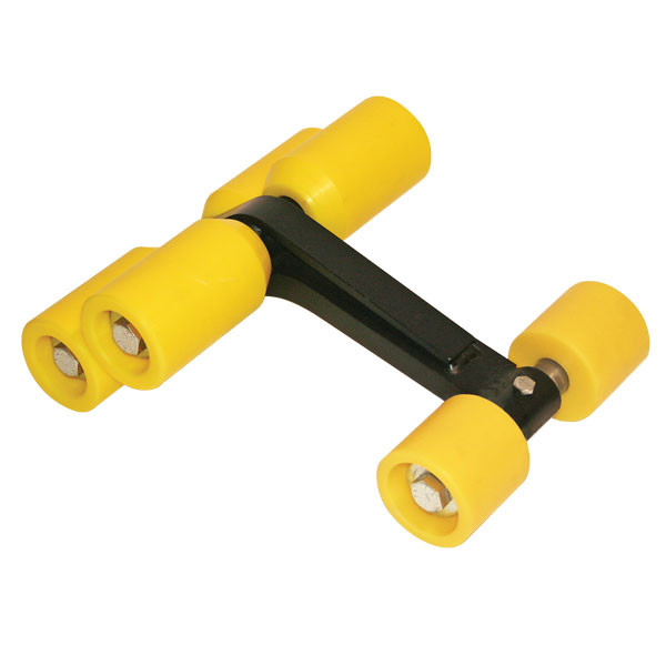 Roller Assembly, Low 6-Wheel #3 Idler Wheels with Spacers for Sonnys Over-Under Conveyor