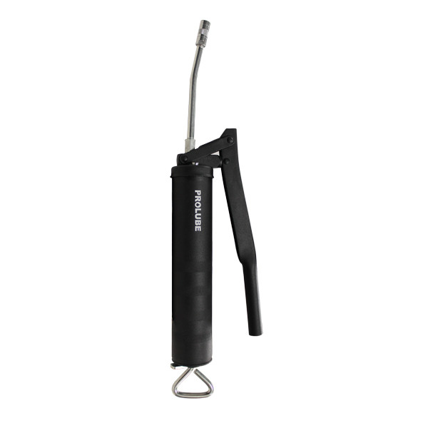 Grease Gun, Prolube Lever Action with 6in Extension and Coupler