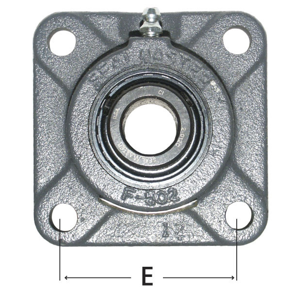 Flange Bearing, 4-Bolt, 1-3/16in Shaft Dia. SealMaster SM-SF19C