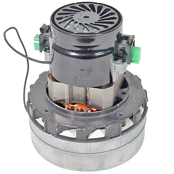 Lamb Vacuum Motor, 120VAC, 1-5/8HP, Peripheral Bypass Discharge, 2 Stage, Ametek 116757-00