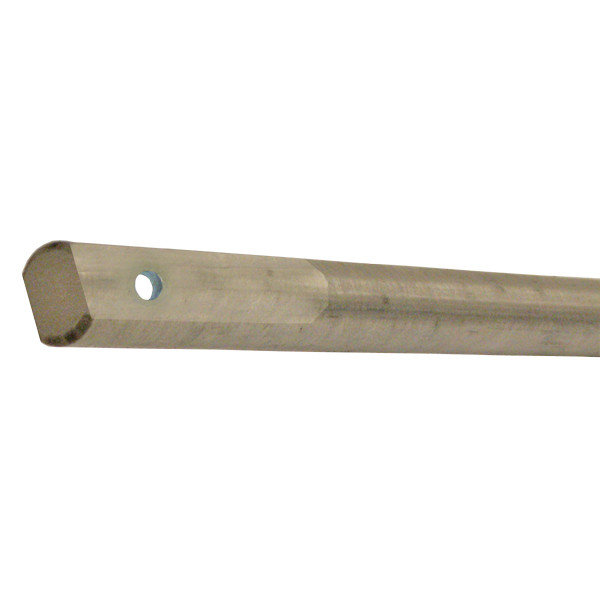 Take-Up Slide Shaft, 39-1/2in L x 1-1/2in Dia. Stainless Steel