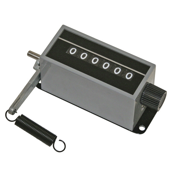 Mechanical Car Counter Heavy-Use Stroke Counter with Six Figure Display