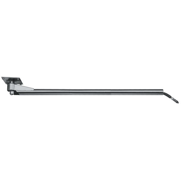 DKP Series Ceiling Boom 360° Rotation, Inlet/Outlet 3/8in FPT, 6ft 3in L, Stainless Steel Polished, Mosmatic 66.039