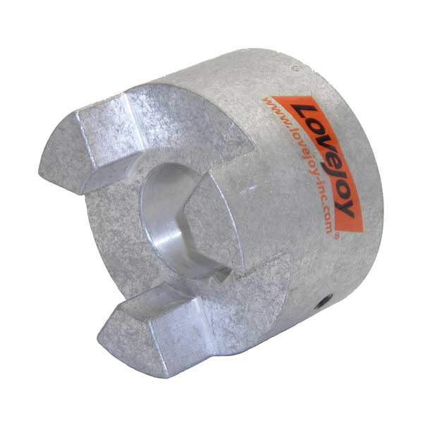 Half Coupler Jaw Type, 1-1/2in Bore, AL110, Aluminum