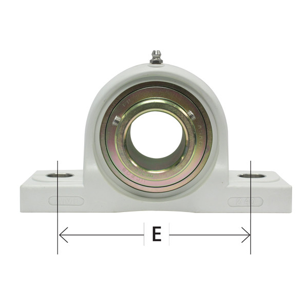 Pillow Block Bearing, 2-Bolt, 1-1/2in Shaft Dia. Thermoplastic AMI
