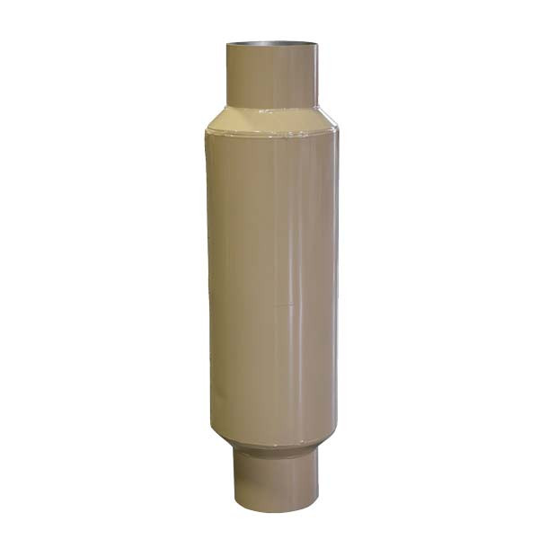 Vacuum Turbine Silencer Muffler, 6in O.D.