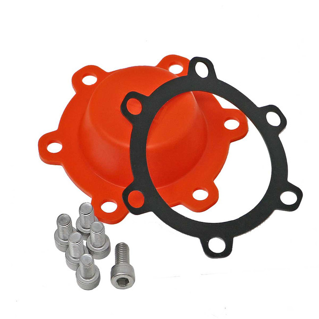 Plastic Cover for Gearbox, Orange, Pack of 2