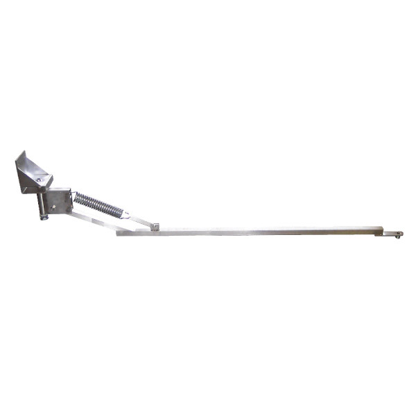 180° Boom Wall Mounted Assembly, High Pressure, 72in L, Stainless Steel Wall Plate, Dralco D180-W-SS