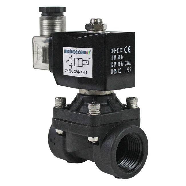 Solenoid Valve, 3/4in, 110VAC, 2P200-3/4-4-D