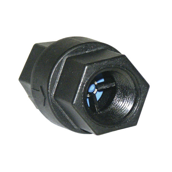 Check Valve, 3/4in FPT x 3/4in FPT, 125PSI, Poly, Specialty 6870090