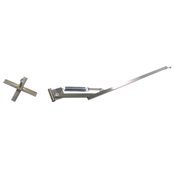 360° Boom Spider Mount Assembly, 72in L, Stainless Steel, Dralco, D360-SP-SS