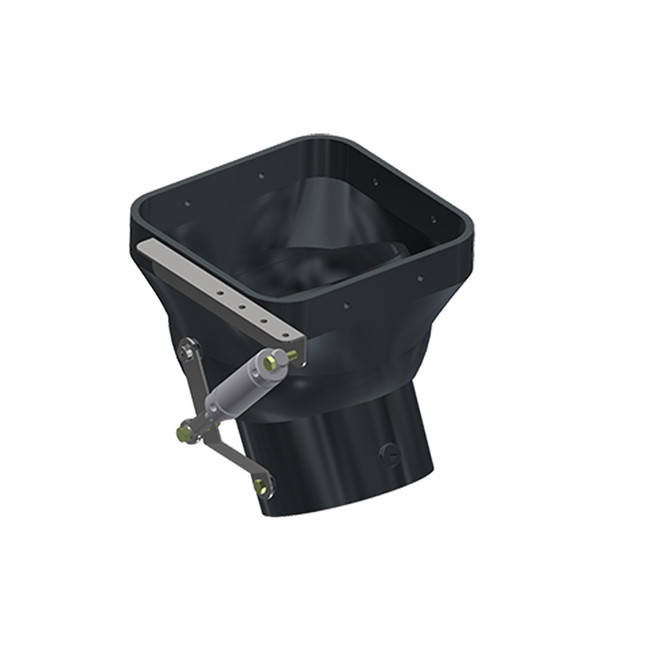 Flip Round Nozzle Assembly Kit, Black