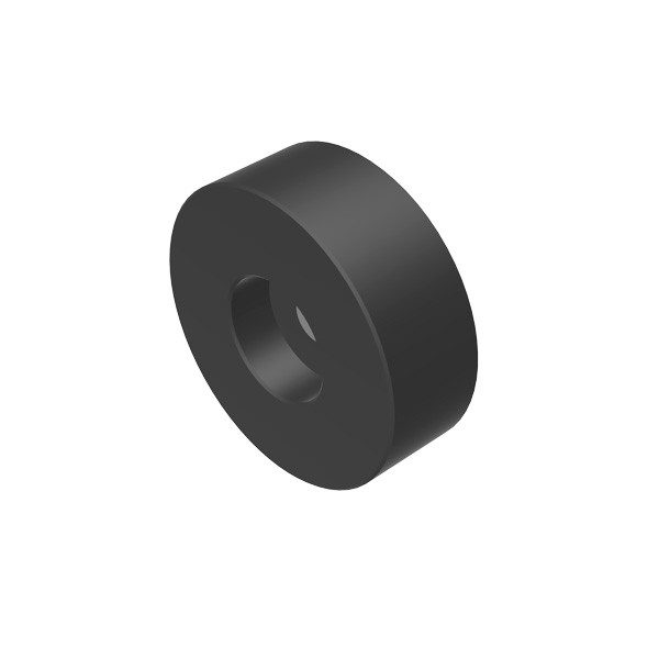 Steel Roller Wheel, 3-1/2 Dia. x 1-1/4in W for Flapan RCV Rollers