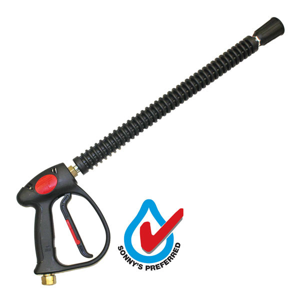 Non-Weep Trigger Spray Gun Complete Assembly, 17in Wand and Nozzle Protector