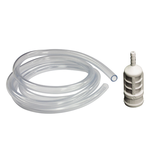 6MM PVC Hose Assembly with Strainer Kit for D25 Series, 1/4in I.D. x 3/8in O.D. 6ft L, Dosatron MPDI005