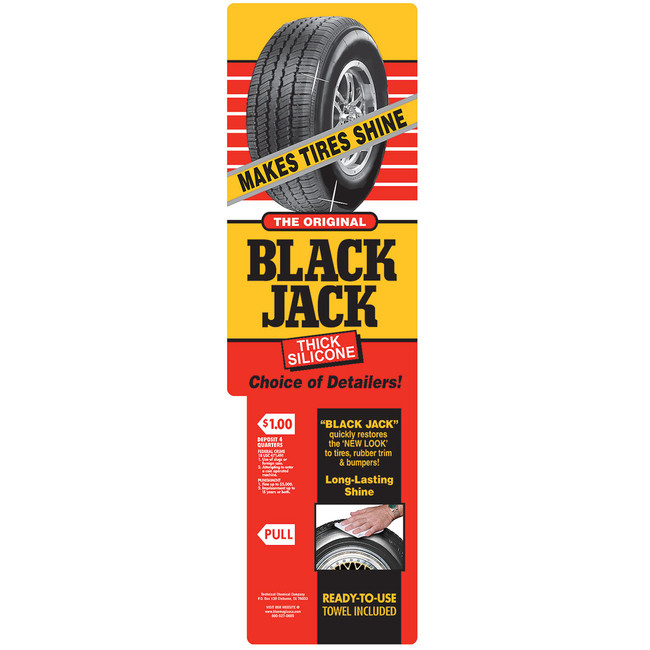 Black Jack Tire Shine NA1127 Decal