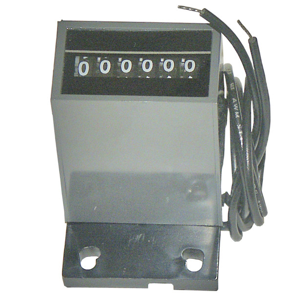 Electronic 6-Digit Impulse Counter, 24VAC, Non-Resettable
