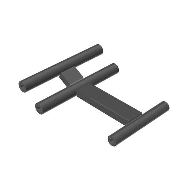 Roller Frame, Tall Profile 6-Wheel Roller Steel for Hanna CRCV6TF-H