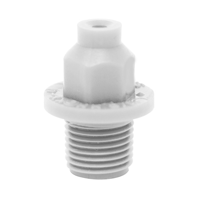 Full Cone Nozzle 75°, 1.1GPM @40PSI, PVDF, Spraying Systems 1/4HH-KY6 Kynar