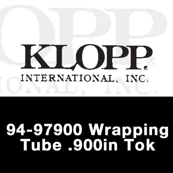 .900in Token Wrapping Tube