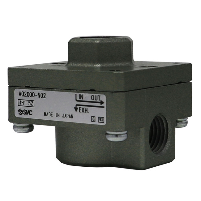 Quick Exhaust Valve, 1/4in FPT, 7PSI-150PSI, SMC AQ2000-N02