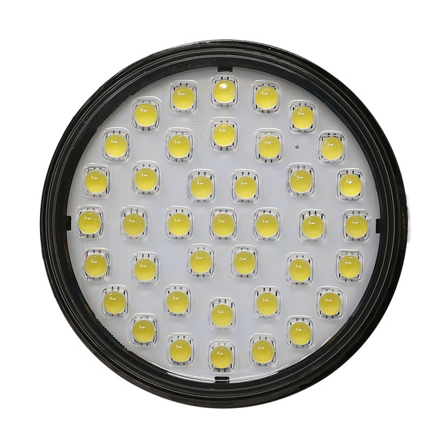 Strobe Light, 4in Round, White