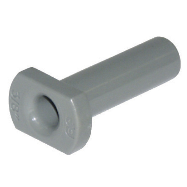 John Guest Stem Plug, 3/8in Tube O.D. Poly, PI0812S