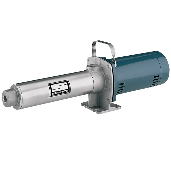 Pump, 10GPM, 1HP, 115/230V, Single Phase, Stainless Steel, Sta-Rite HPS10E-01