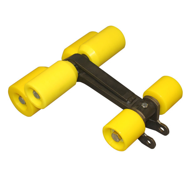 Roller Assembly, Mid 6-Wheel #2 with D88K Carrier Links for Sonnys Over-Under Conveyor