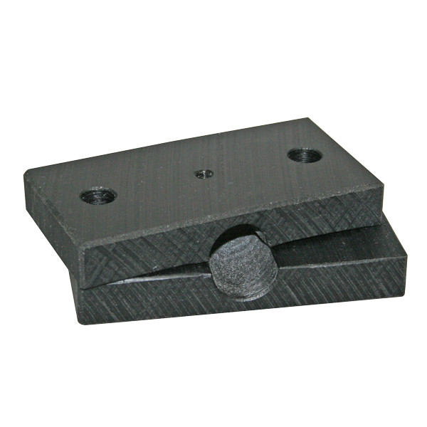UHMW Split Bearing Block for Hanna Mitter HMB300, 1in Bore