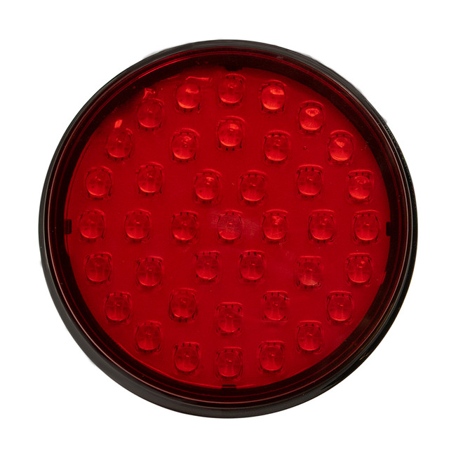 Strobe Light, 4in Round, Red