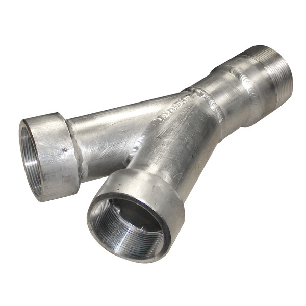 Double Y 45° Adapter, 2in FPT x 2in MPT