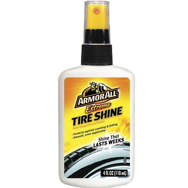 Armor All Extreme Tire Shine, 4oz Spray Bottle, Vending Pack of 24