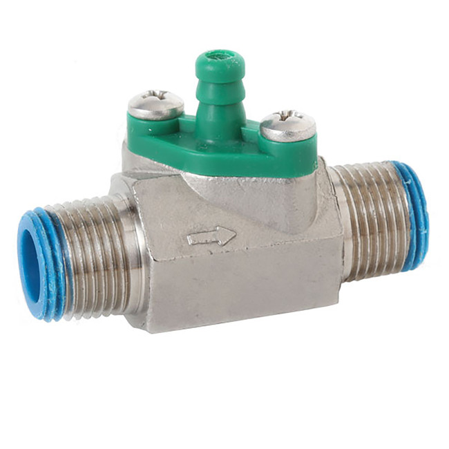 Rocket Quick Connect Chemical Injector Single, 5.3GPM @200PSI, Dark Green