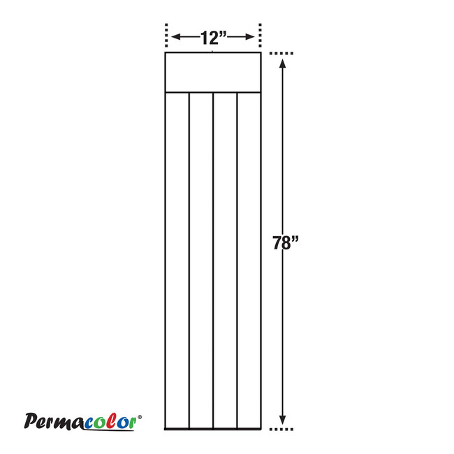 Sonnys Replacement PermaColor Cloth for Belanger Double Cross Van L, 48pcs, Black