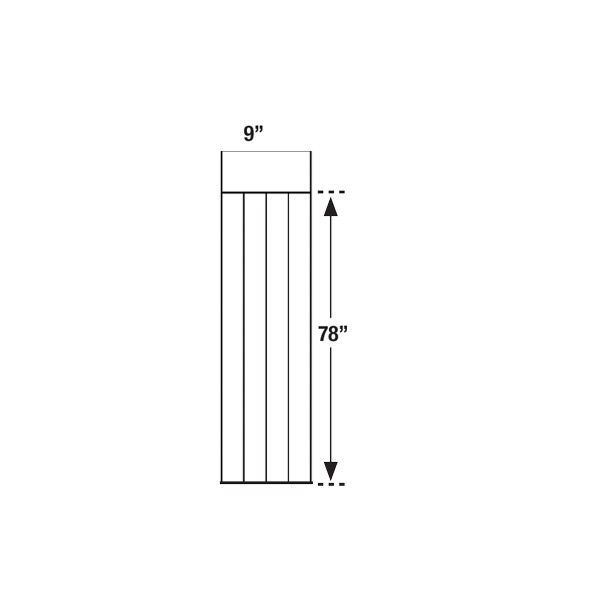 Sonnys Replacement PermaColor Cloth for Peco PEMC08 MC08, 8-Basket Wash-Across Side-To-Side Mitter Van L