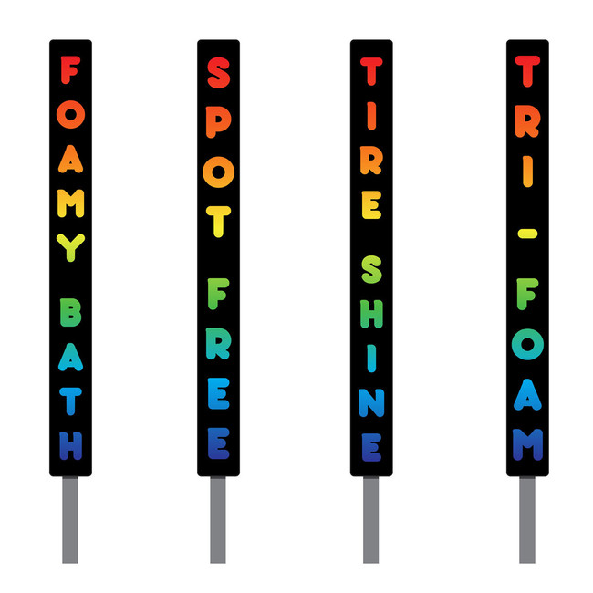 Glow Tunnel Fixture, 6ft, Mr. Foamer