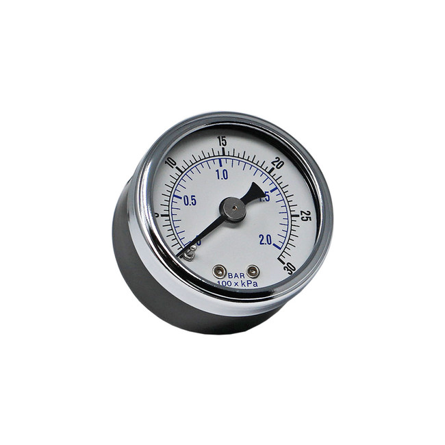 Gauge, Back Mount, 0-30PSI, 1/8in NPT, 070296