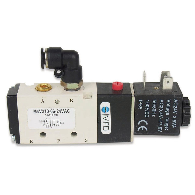 Solenoid Actuated Air Valve, Foaming, 24VAC, 1001428