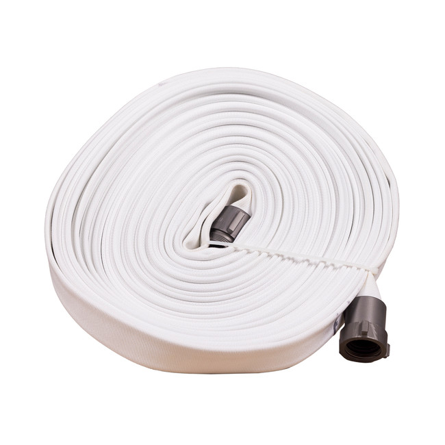 Fire Hose 1-1/2in, 100ft Single Jacket, NPSH