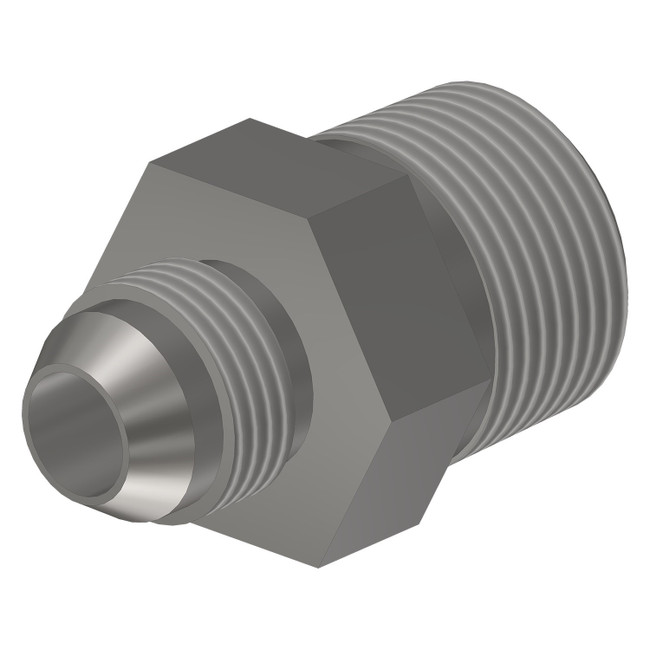 Connector, 1/2in JIC x 3/4in NPT, 001286