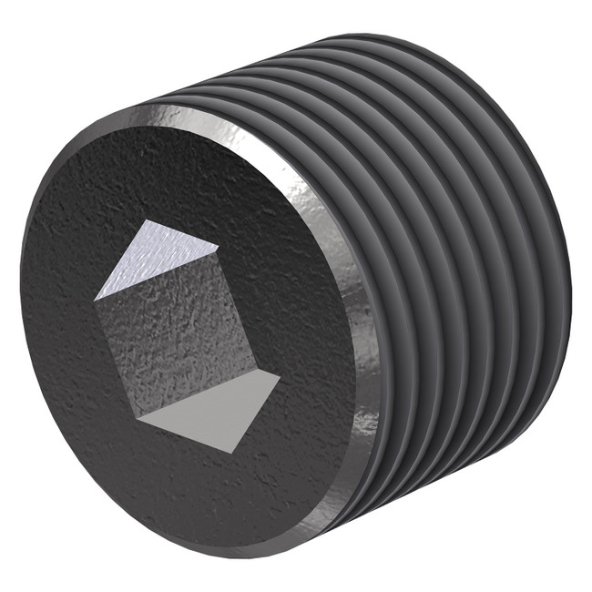HD Socket Plug, 1/2 NPT, PLT, 10015837, 001986