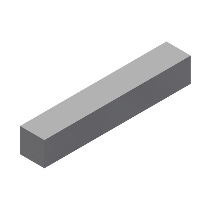Key Stock, 1/2in x 1/2in, 002019