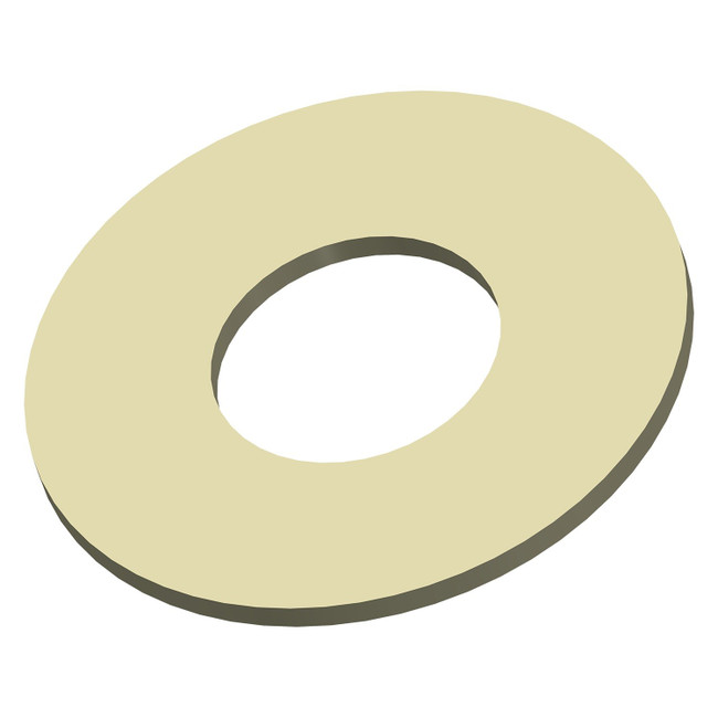 Flat Washer, 5/8in I.D. x 1-1/2in O.D. x 1/8in Thick, Nylon, 015122