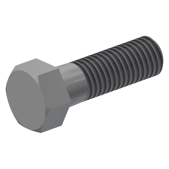 Hex Bolt, 5/8-11 x 2in, Grade 5, 017541
